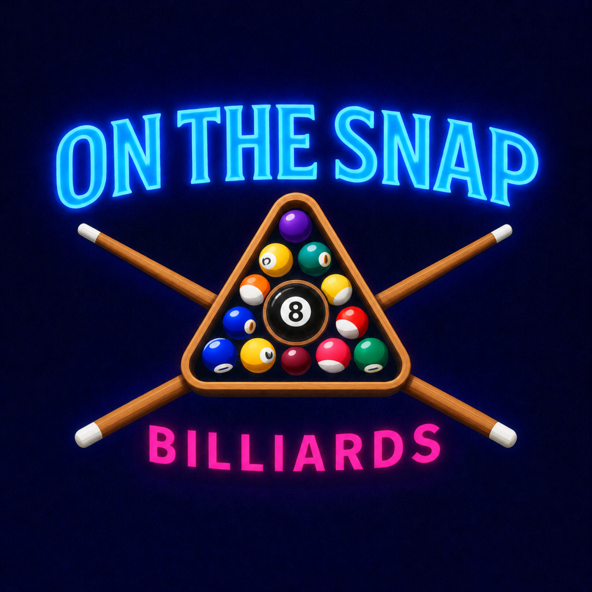On The Snap Billiards Logo